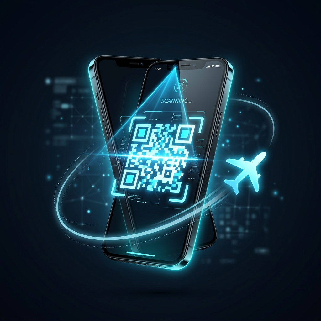 Scanning QR code with phone
